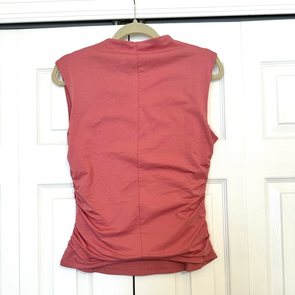 NWT! Rebecca Minkoff Dusty Rose Athletic Tank Too. Size Med. - Picture 2 of 5